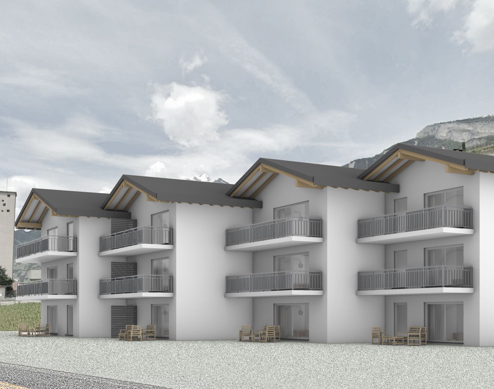 Appartement De 3,5 Pièces à Plan-conthey