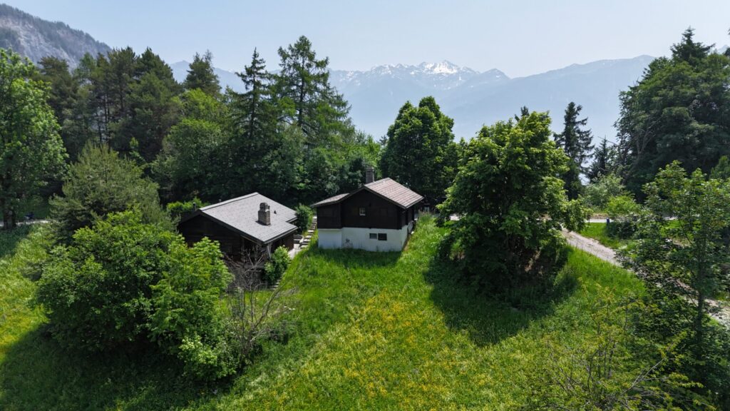 Chalet Aux Mayens De Chamoson à Rénover